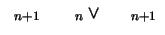 $ F_{n+1} =
F_n \lor \sigma(V_{n+1})$