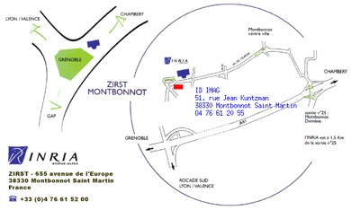 Plan pour venir